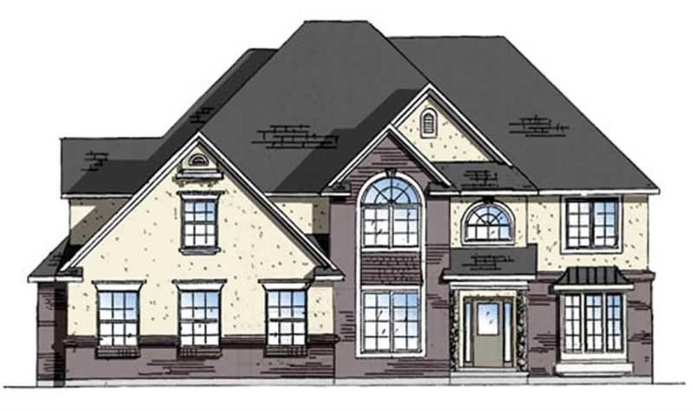 Main image for house plan # 11054