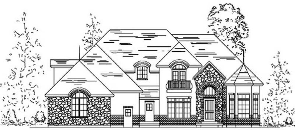 Main image for house plan # 11145