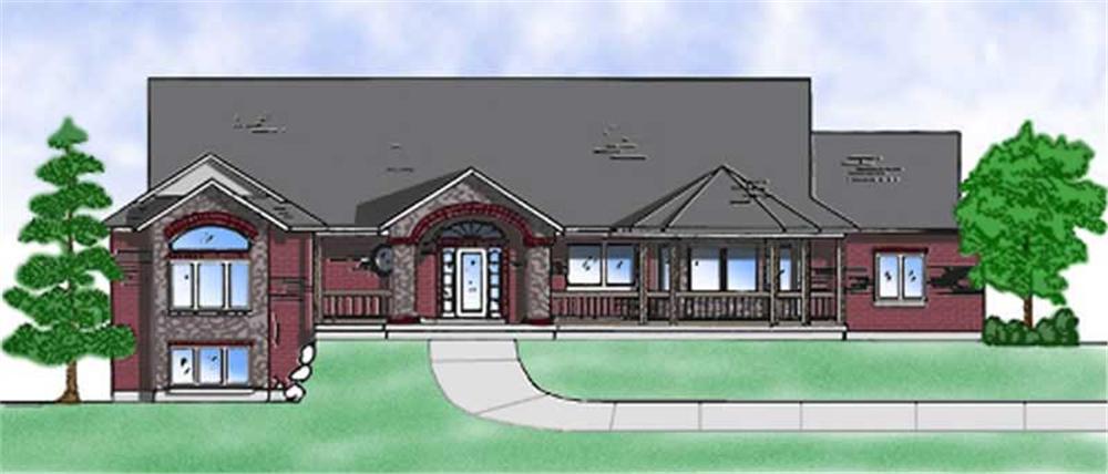 Main image for house plan # 8107