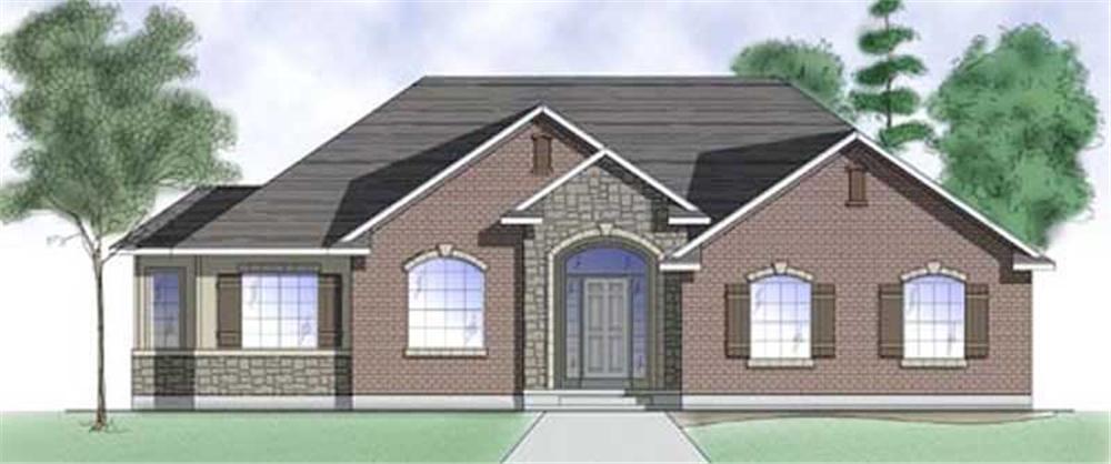 Main image for house plan # 8081