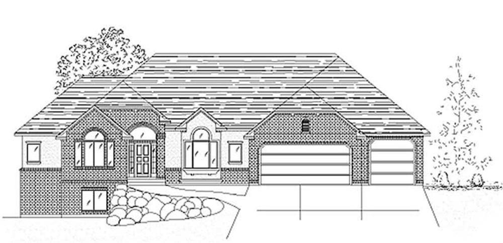 Main image for house plan # 8109