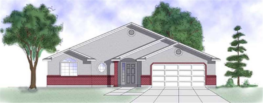 Main image for house plan # 8067