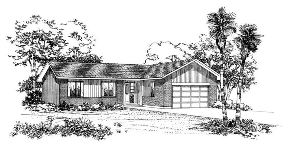 Main image for house plan # 18110