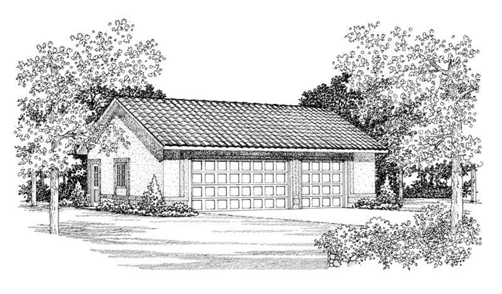 Main image for house plan # 18811