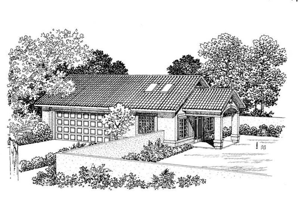 Main image for house plan # 18829