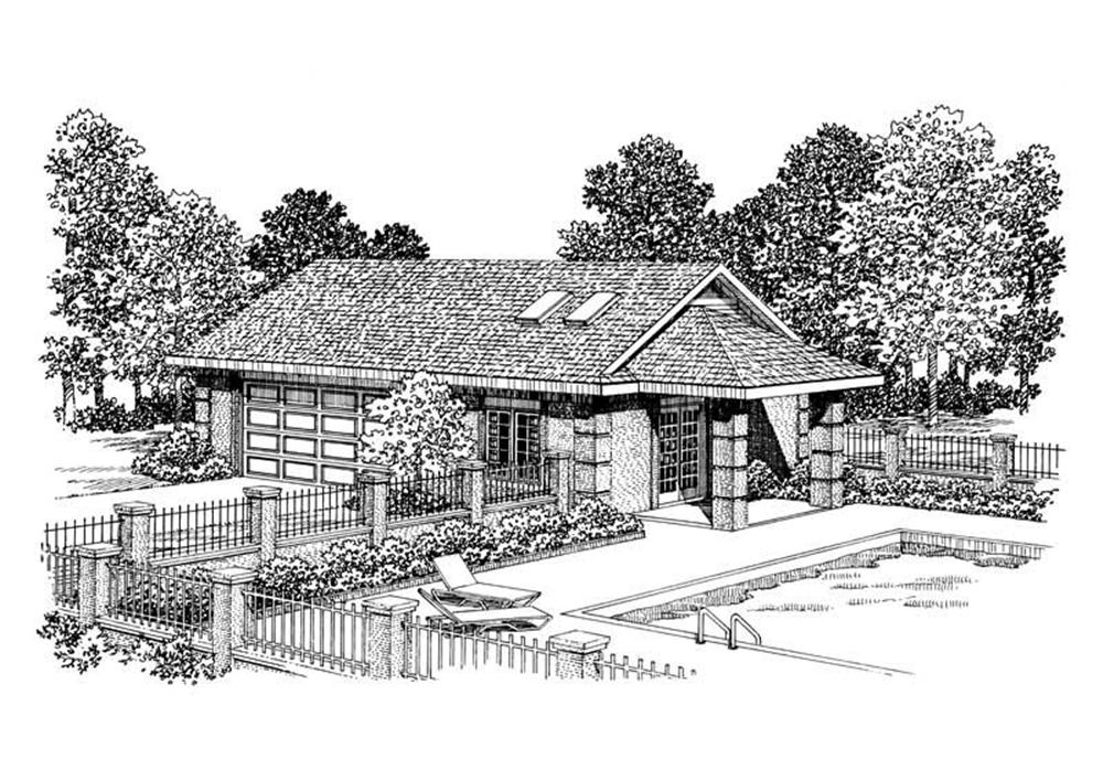 Main image for house plan # 18835