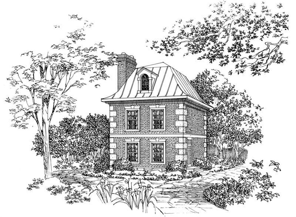 Main image for house plan #137-1057