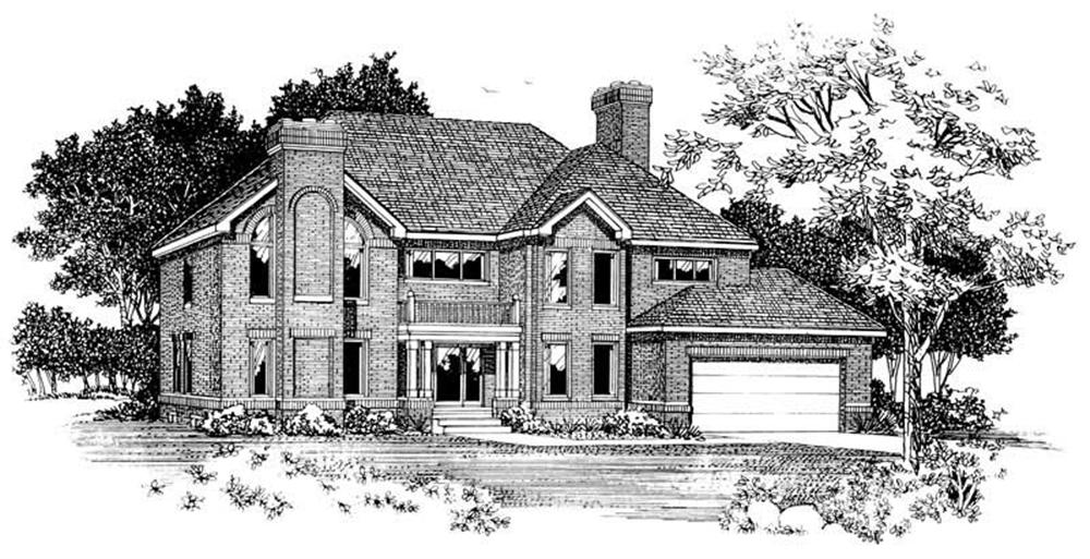Main image for house plan # 18143