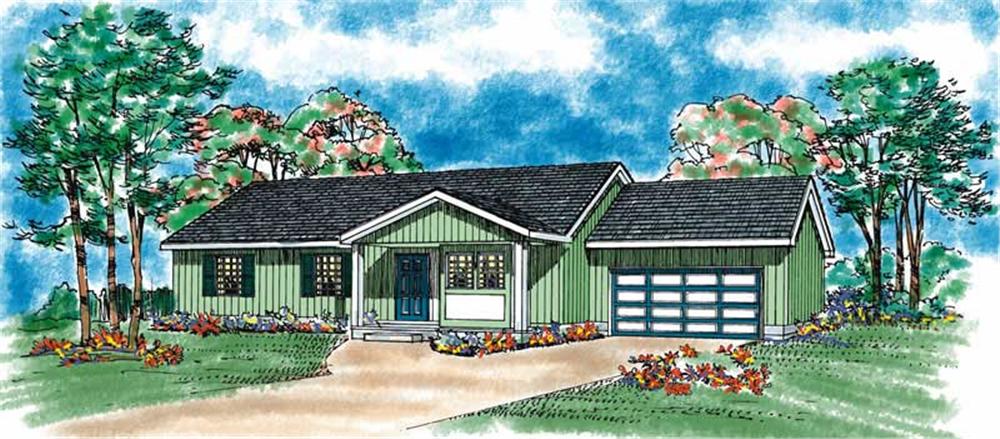 Main image for house plan # 18118