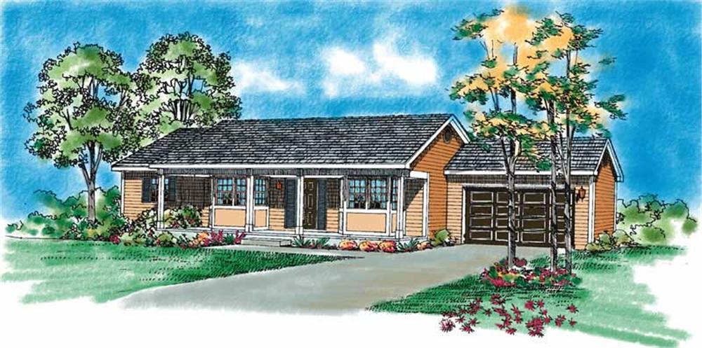 Main image for house plan # 18115