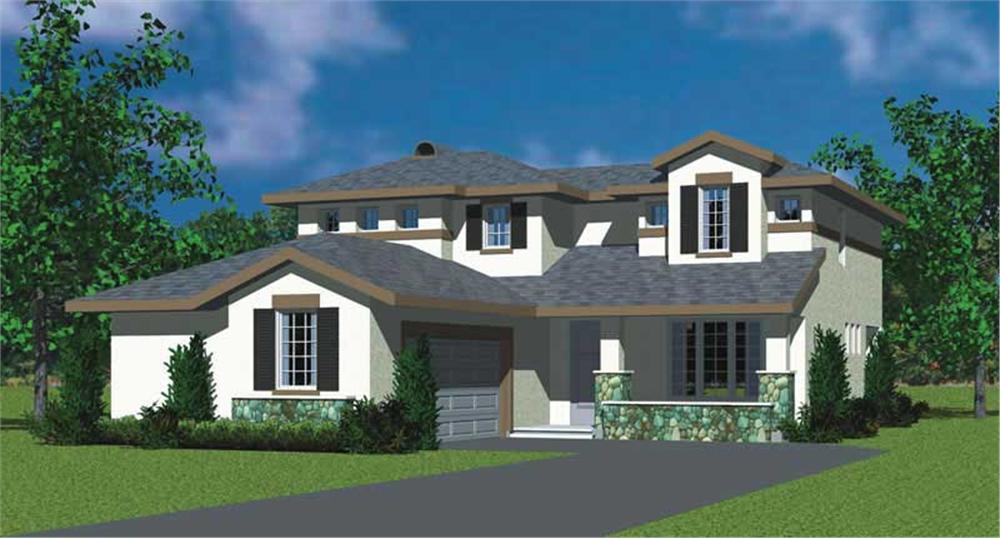 Main image for house plan # 17802