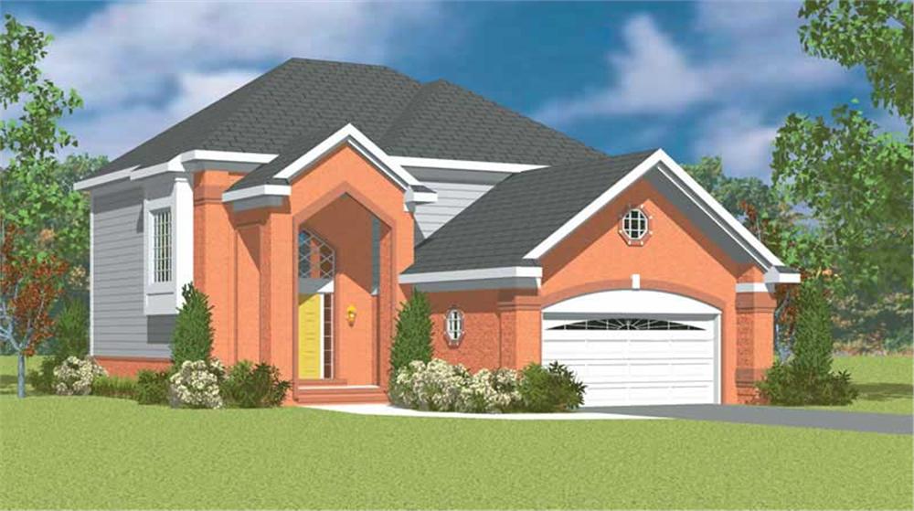 Main image for house plan # 17884
