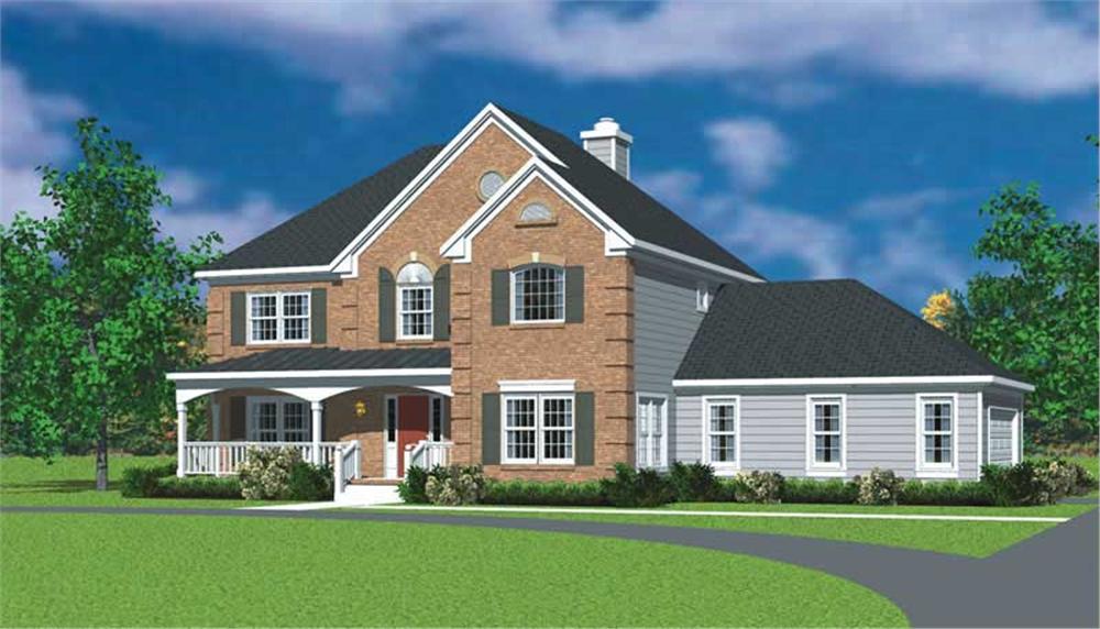 Main image for house plan # 17887