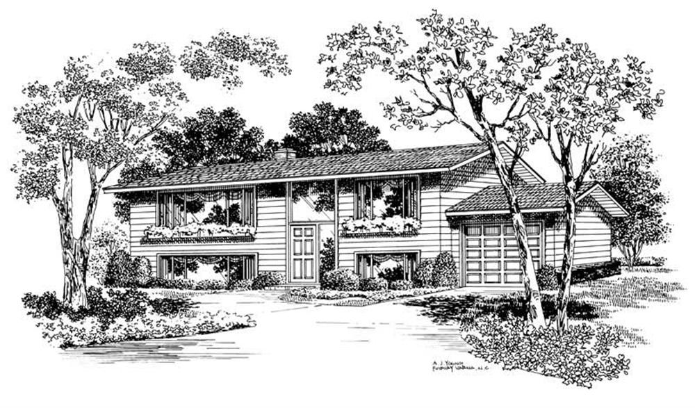 Main image for house plan # 17266