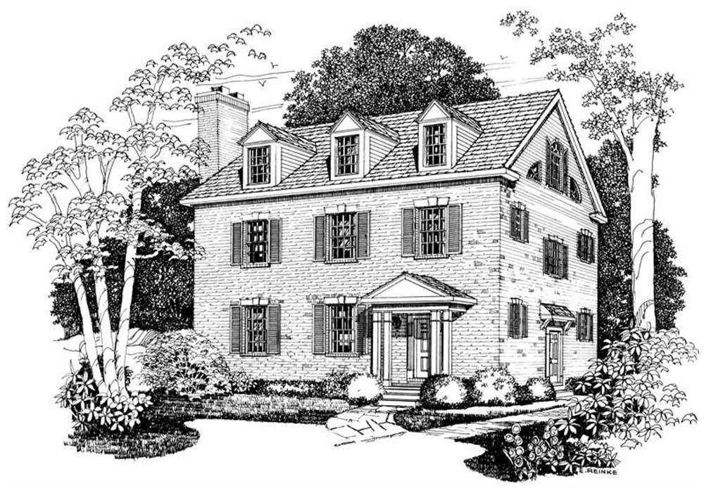 Main image for house plan # 18295