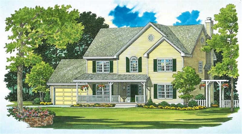 Main image for house plan # 18005