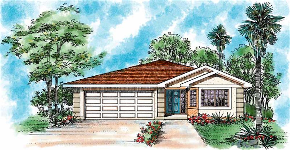 Main image for house plan # 18010