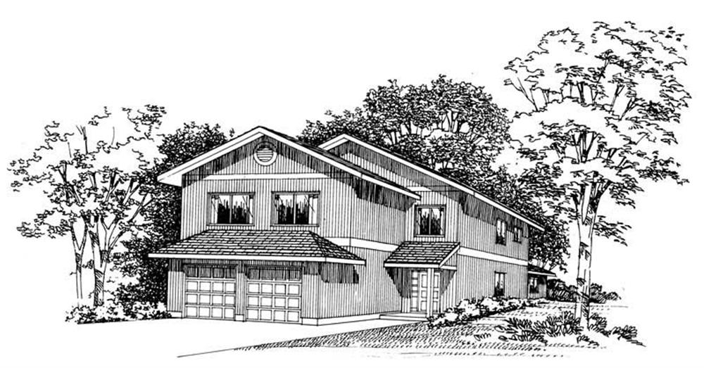 Main image for house plan # 18008