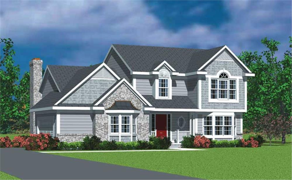 Main image for house plan # 17933