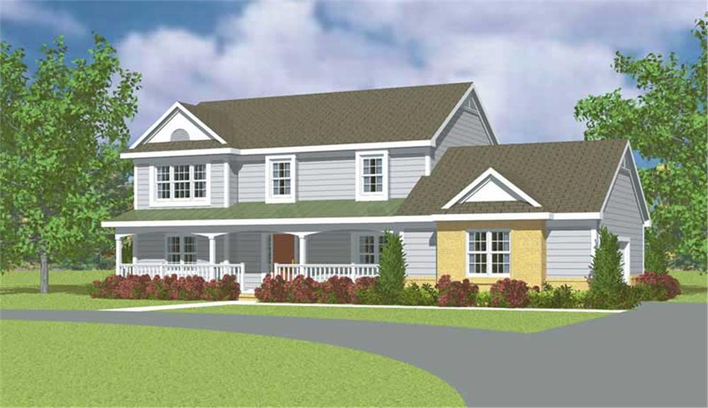 Main image for house plan # 17853