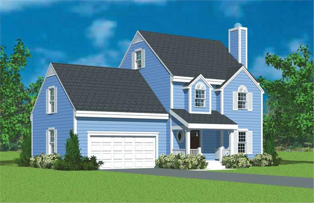Main image for house plan # 17910