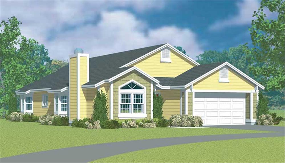 Main image for house plan # 17877