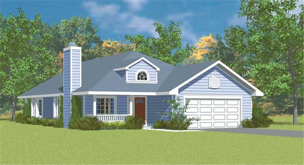 Main image for house plan # 17922