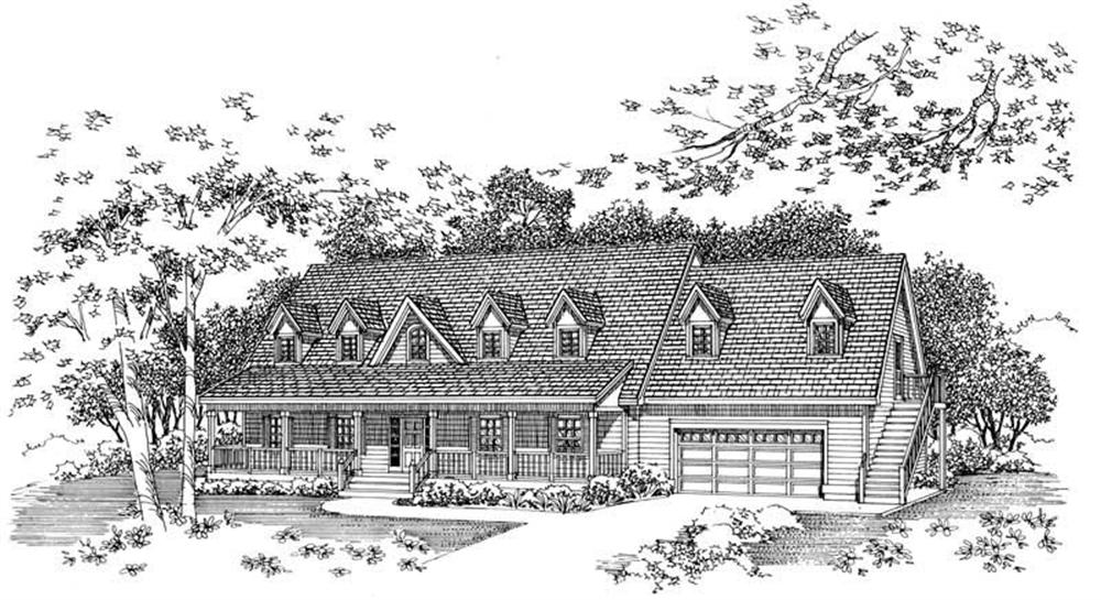 Main image for house plan # 17976