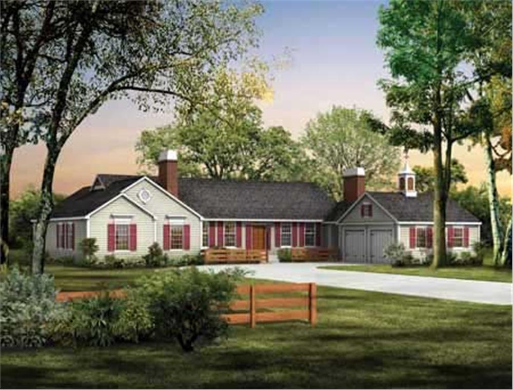 Main image for house plan # 18500