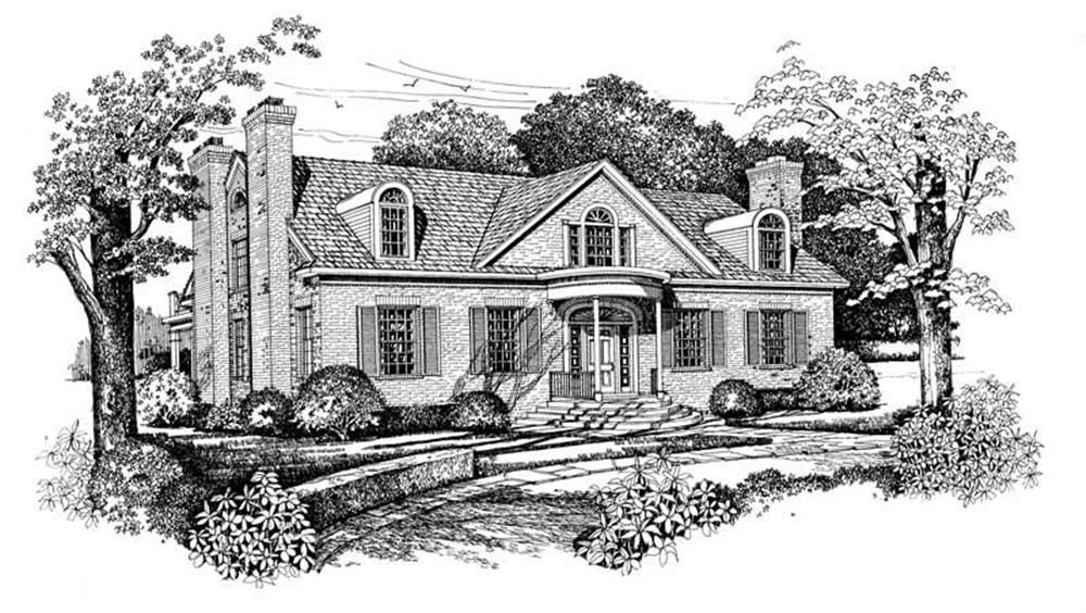 Main image for house plan # 18311