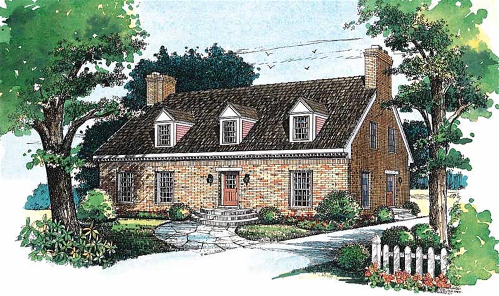 Main image for house plan # 18301