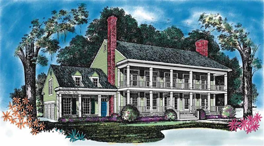 Main image for house plan # 18261