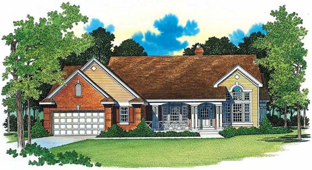 Main image for house plan # 18246