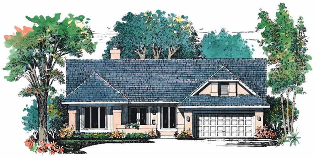 Main image for house plan # 18279