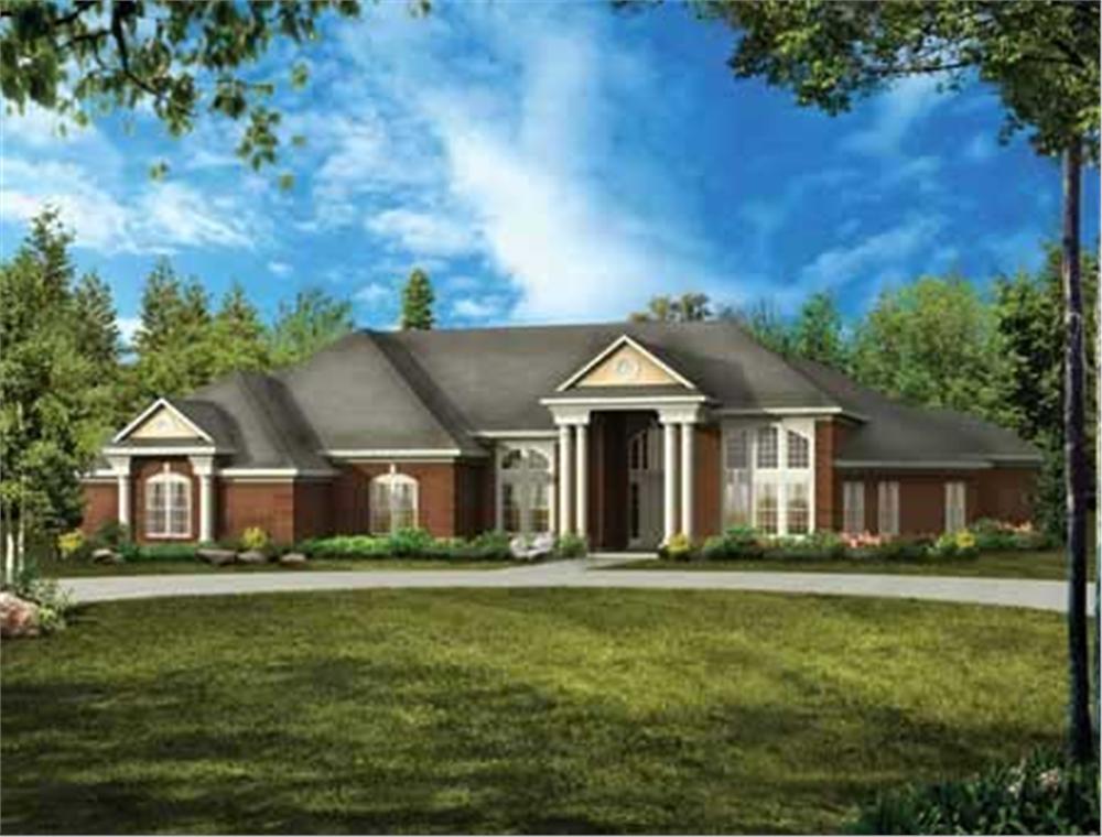 Main image for house plan # 18235