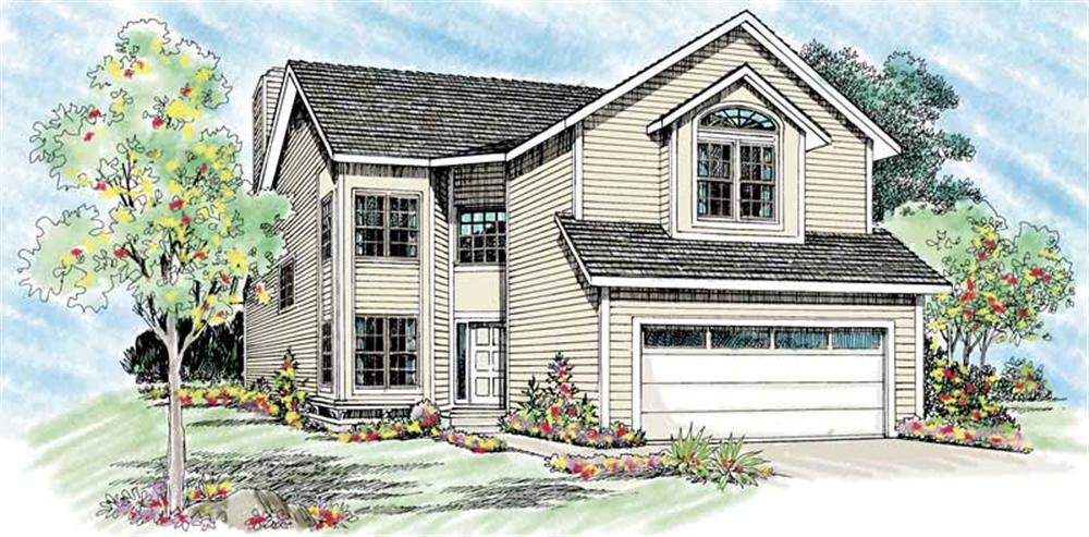 Main image for house plan # 137-1483