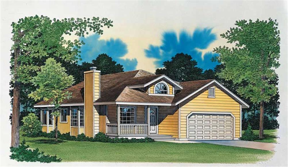 Main image for house plan # 18479