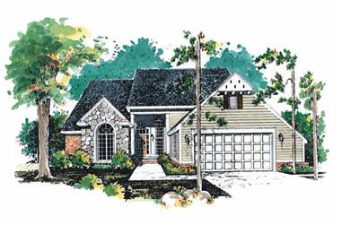 4-Bedroom, 2288 Sq Ft Country Home Plan - 137-1600 - Main Exterior