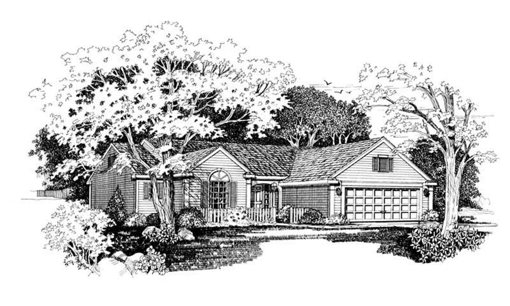 Main image for house plan # 18332