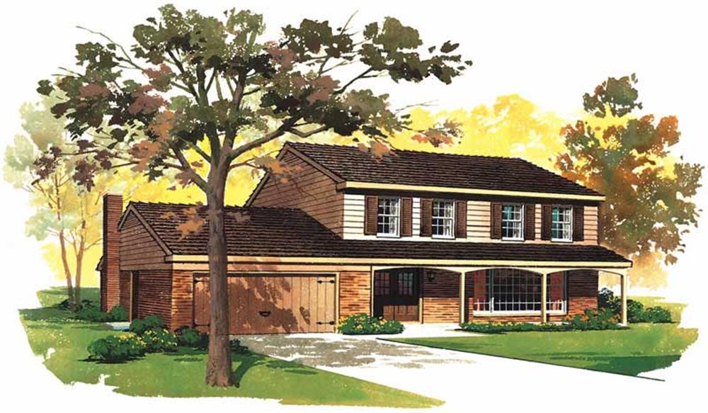 Main image for house plan # 17381