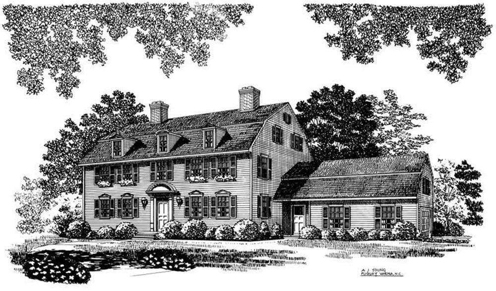 Main image for house plan # 17473