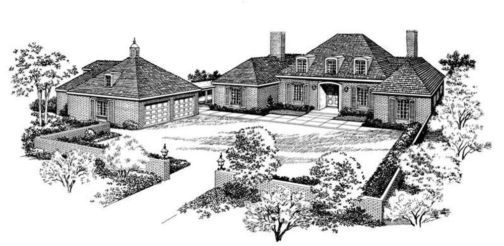Main image for house plan # 17388