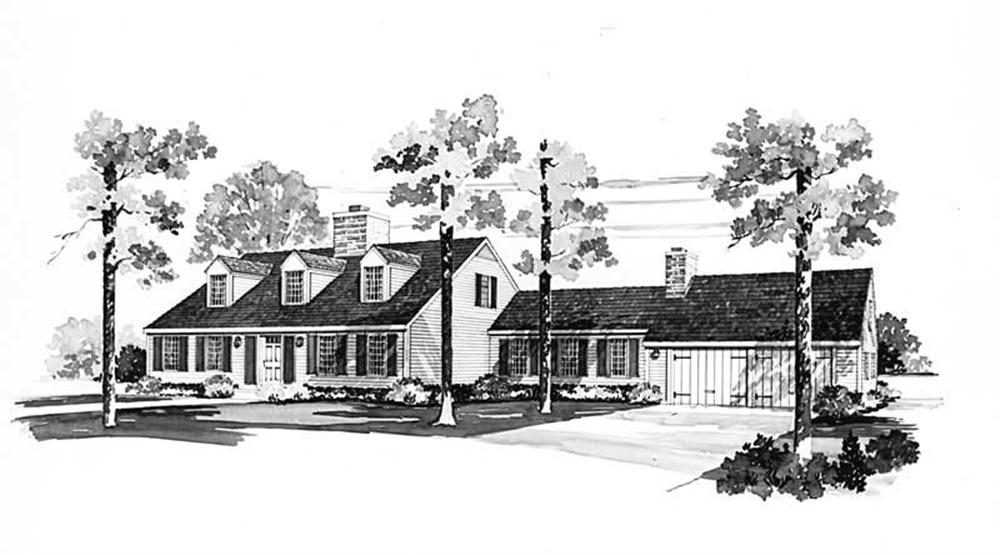 Main image for house plan # 17439