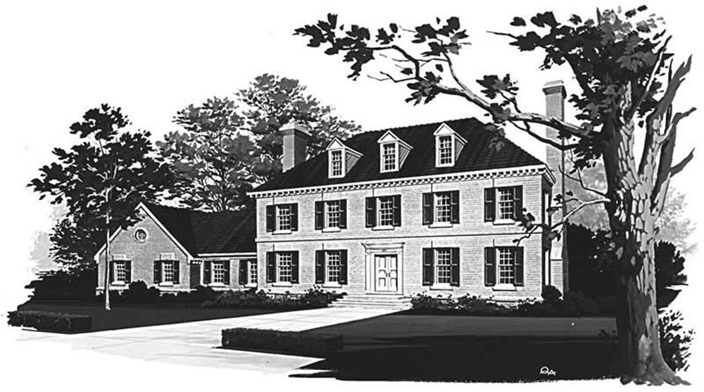 Main image for house plan # 17410
