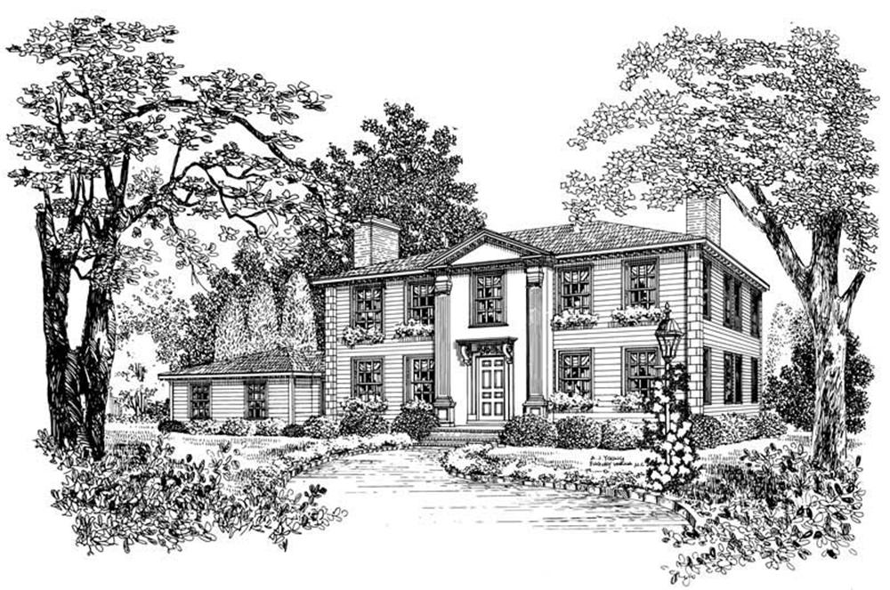Main image for house plan # 17462