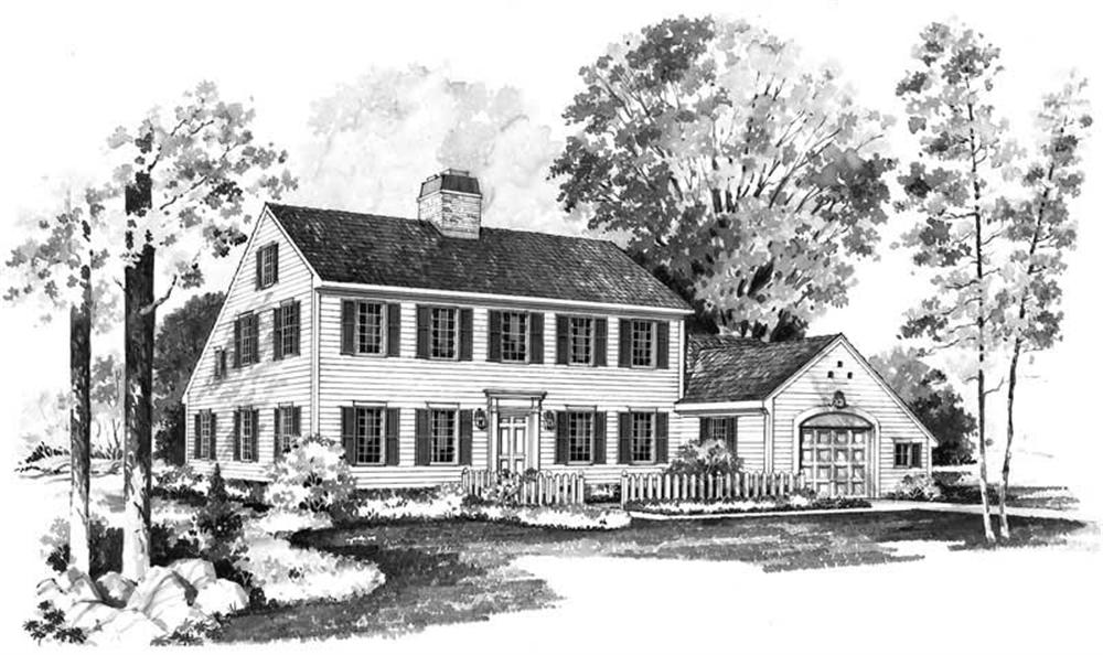 Main image for house plan # 17529