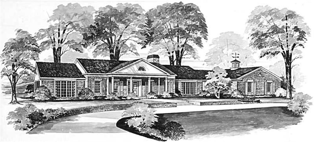 Main image for house plan # 17393