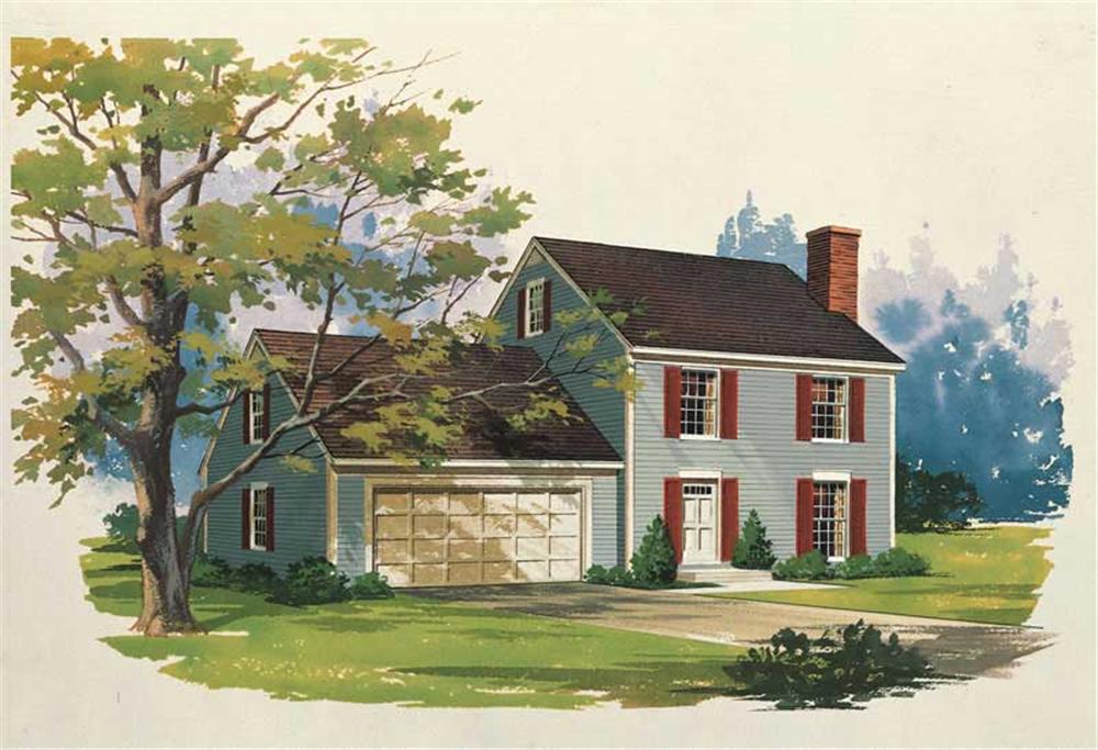 Main image for house plan # 17512