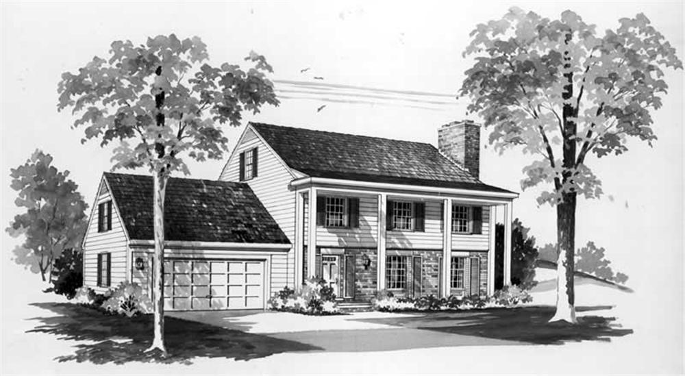 Main image for house plan # 17514