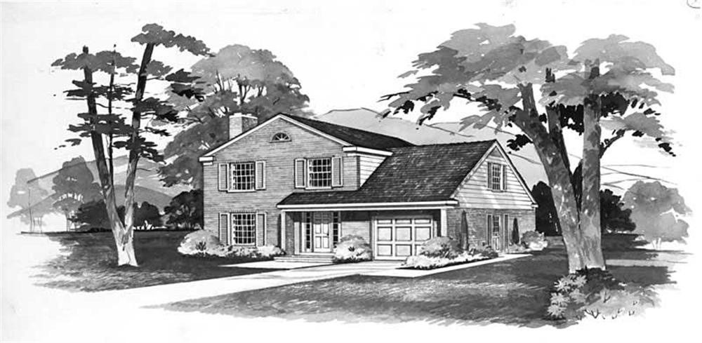 Main image for house plan # 17323
